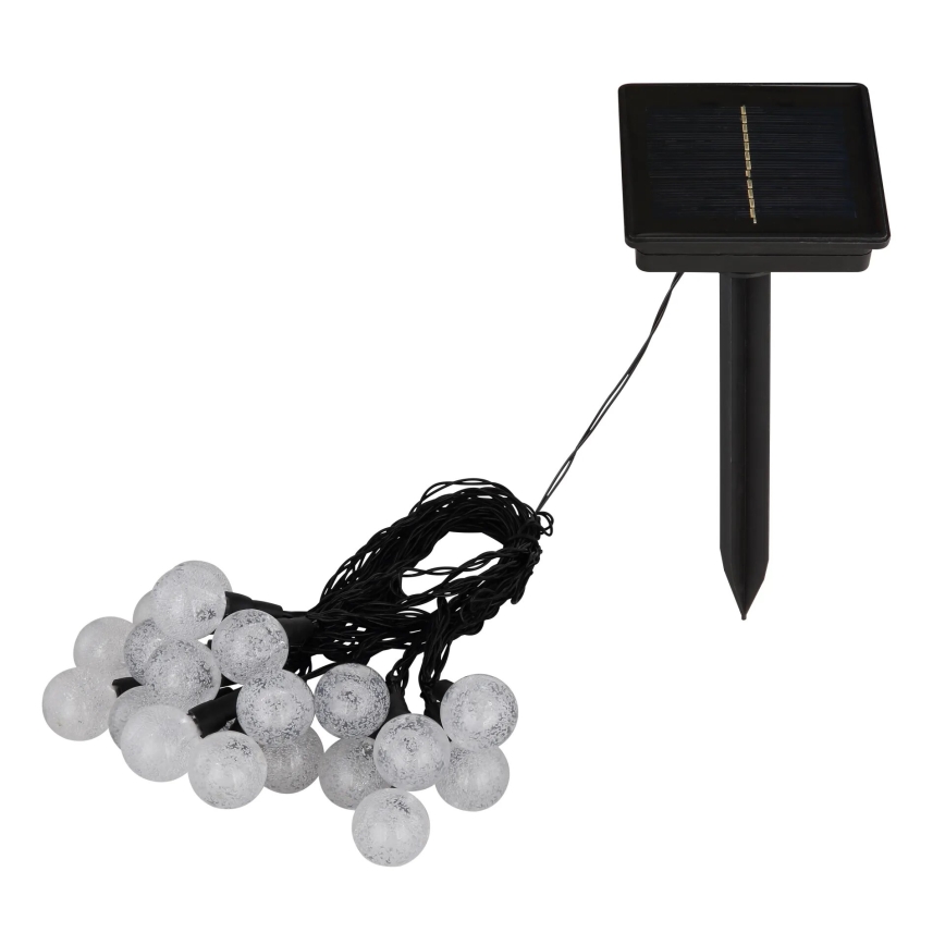 Globo - LED RGB Solcell kedja 20xLED/0,06W/3V 770 cm IP44