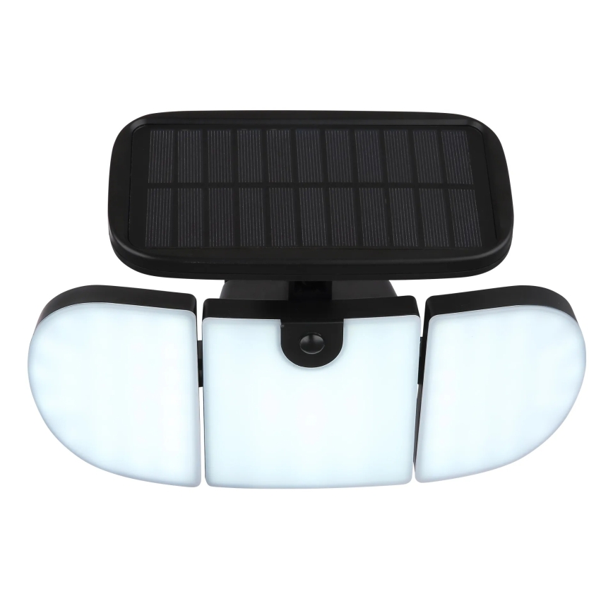 Globo - LED-solcellslampa med sensor LED/3,7V IP44 2000 mAh