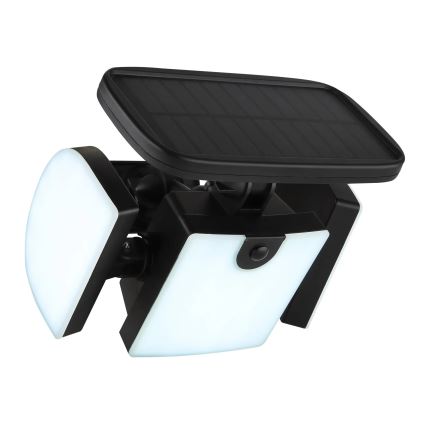 Globo - LED-solcellslampa med sensor LED/3,7V IP44 2000 mAh