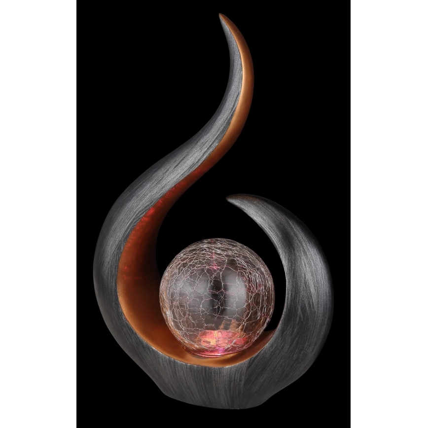 Globo - LED RGB solcellslampa, LED/3V, IP44, 300 mAh