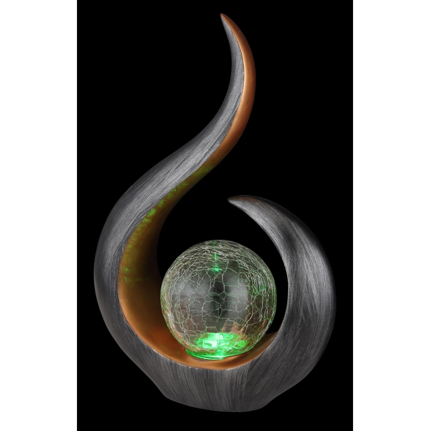 Globo - LED RGB solcellslampa, LED/3V, IP44, 300 mAh