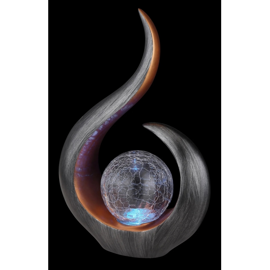 Globo - LED RGB solcellslampa, LED/3V, IP44, 300 mAh