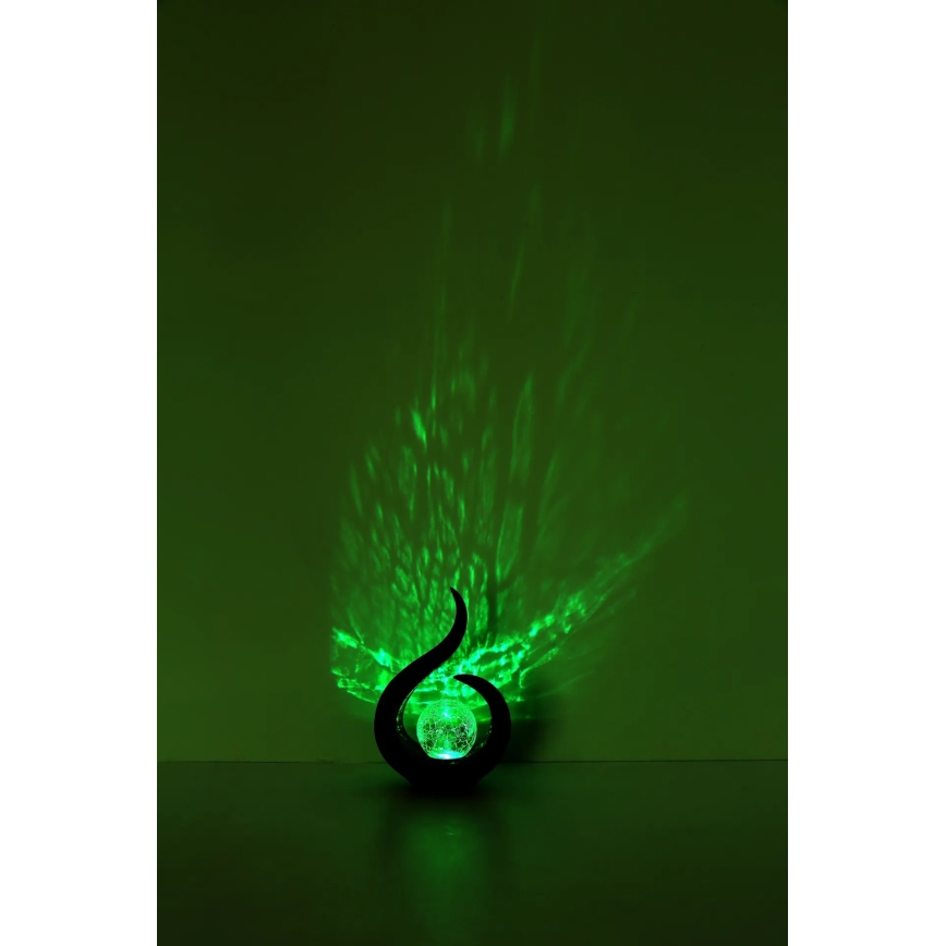 Globo - LED RGB solcellslampa, LED/3V, IP44, 300 mAh