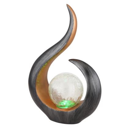 Globo - LED RGB solcellslampa, LED/3V, IP44, 300 mAh