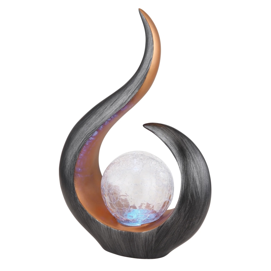 Globo - LED RGB solcellslampa, LED/3V, IP44, 300 mAh