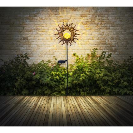 Globo - LED-solarlampa LED/3,2V IP44 300 mAh, solcellsdriven