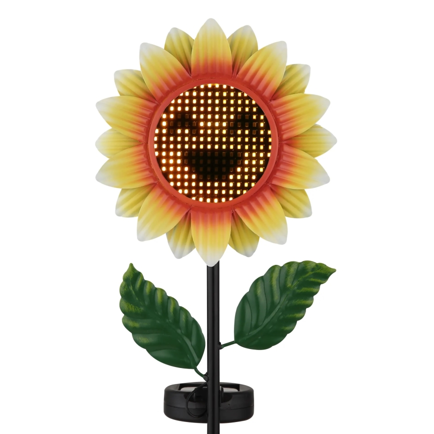 Globo - LED solcellslampa 200xLED/3V IP44 600 mAh blomma