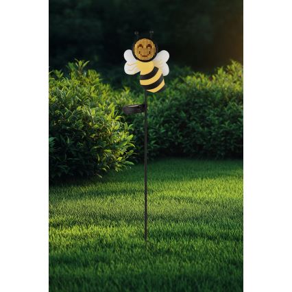 Globo - LED solcellslampa 200xLED/3V IP44 600 mAh bi-motiv