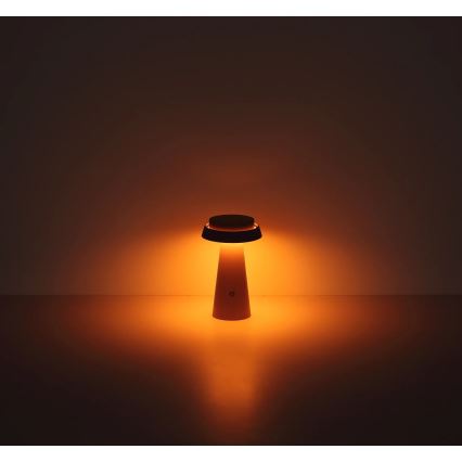 Globo - LED Ljusreglerad solcell beröring lampa LED/4W/3,7W IP54 rosa