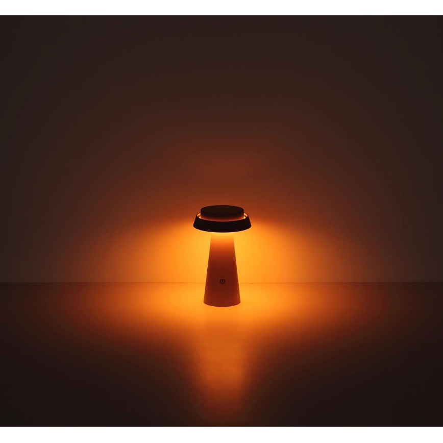 Globo - LED Ljusreglerad solcell beröring lampa LED/4W/3,7W IP54 rosa