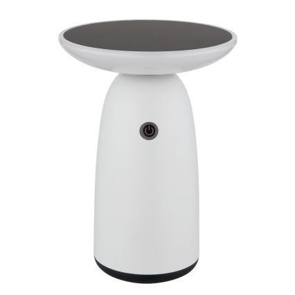 Globo - LED Ljusreglerad solcell beröring lampa LED/10W/230V IP54 vit