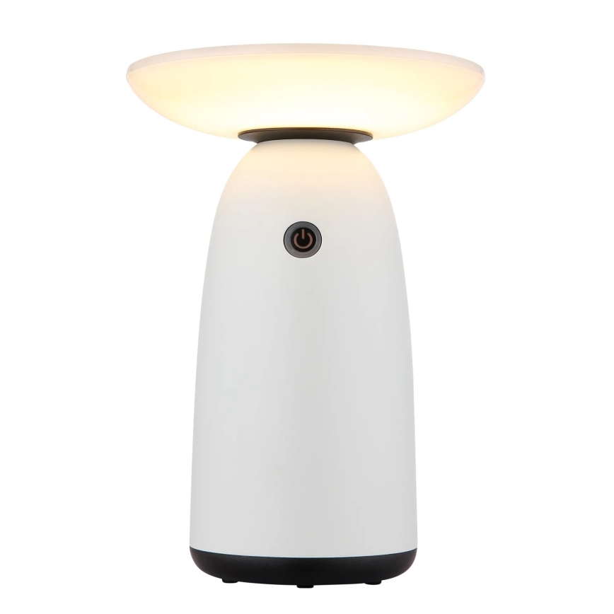 Globo - LED Ljusreglerad solcell beröring lampa LED/10W/230V IP54 vit