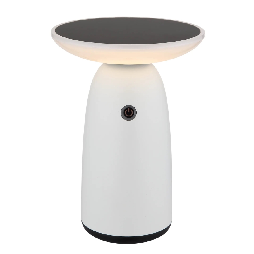 Globo - LED Ljusreglerad solcell beröring lampa LED/10W/230V IP54 vit