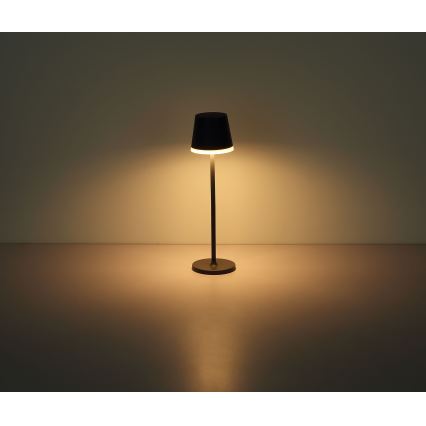 Globo - LED Solcellsbelysning LED/0,6W/3V 3000K IP44 1200 mAh antracit