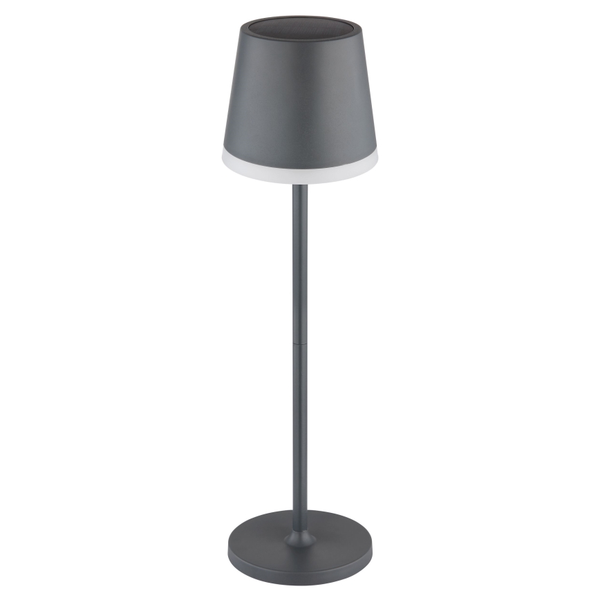 Globo - LED Solcellsbelysning LED/0,6W/3V 3000K IP44 1200 mAh antracit