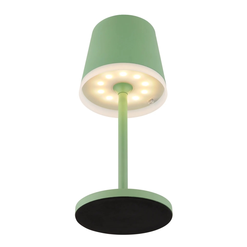 Globo - LED Solcellsbelysning LED/0,06W/3V 3000K IP44 1200 mAh grön