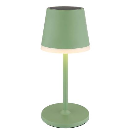 Globo - LED Solcellsbelysning LED/0,06W/3V 3000K IP44 1200 mAh grön