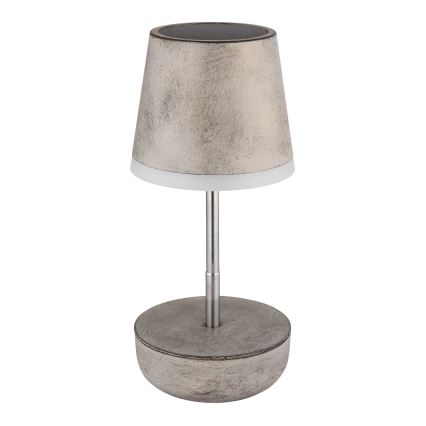 Globo - LED Solarlampa 10xLED/0,06W/3V IP44 800 mAh grå