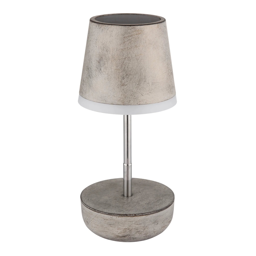 Globo - LED Solarlampa 10xLED/0,06W/3V IP44 800 mAh grå