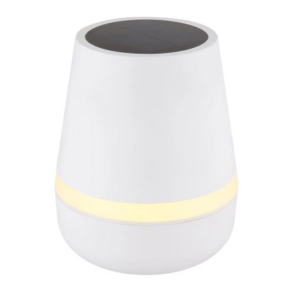 Globo - LED Solarlampa 10xLED/0,06W/3V IP44 800 mAh vit