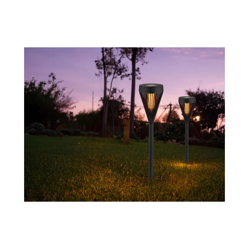 Globo - KIT 2x LED solcellslampa LED/0,1W/1,2V IP44 300 mAh