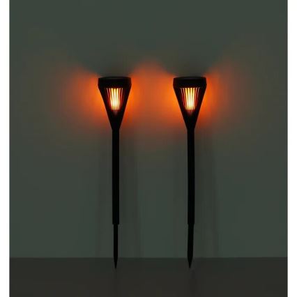 Globo - KIT 2x LED solcellslampa LED/0,1W/1,2V IP44 300 mAh