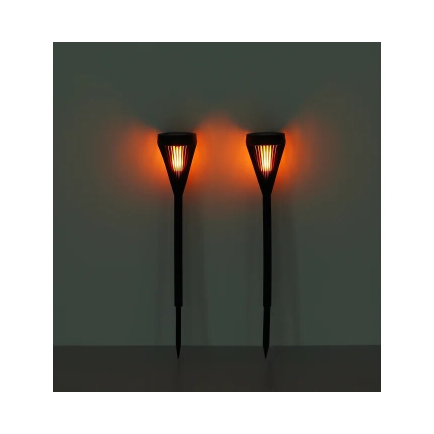 Globo - KIT 2x LED solcellslampa LED/0,1W/1,2V IP44 300 mAh