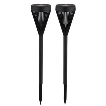 Globo - KIT 2x LED solcellslampa LED/0,1W/1,2V IP44 300 mAh
