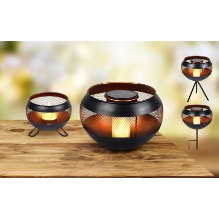 Globo - LED solcellsbelysning LED/1,2V IP44