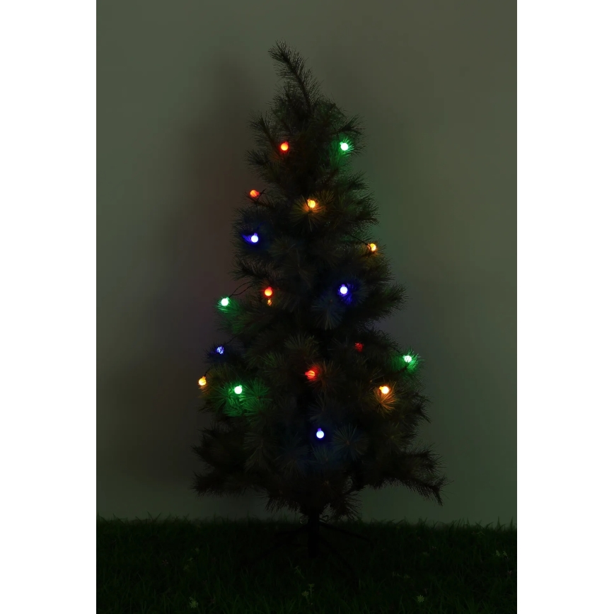 Globo - LED solcellsslinga 20xLED/1,2V IP44 300 mAh 5,8 m