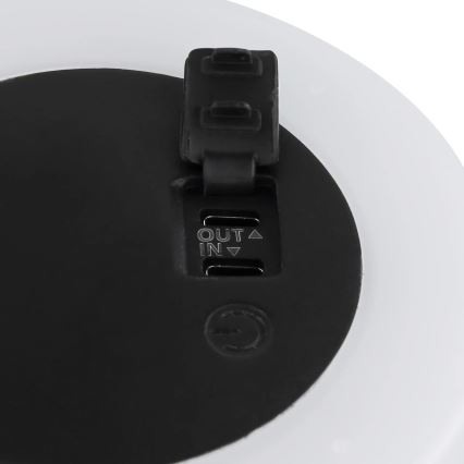 Globo - Bärbar LED-solcellslampa LED/3W/3,7V IP54 2200 mAh