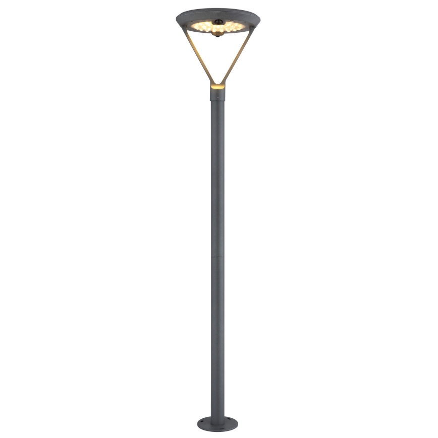 Globo – solcellsdriven LED-lampa, 18 W, 3,7 V, 8000 mAh, IP54