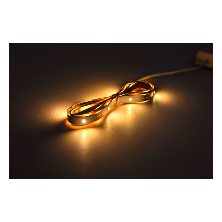 Globo - LED-remsa med sensor LED/1,5W/6V 4xAAA 3000K 1,5 m