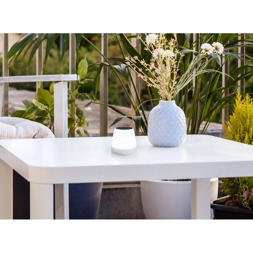 Globo - LED RGB solcellsbelysning LED/0,2W/3,7V IP44 1200 mAh