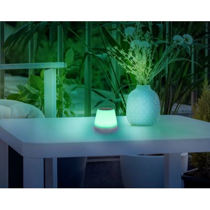 Globo - LED RGB solcellsbelysning LED/0,2W/3,7V IP44 1200 mAh