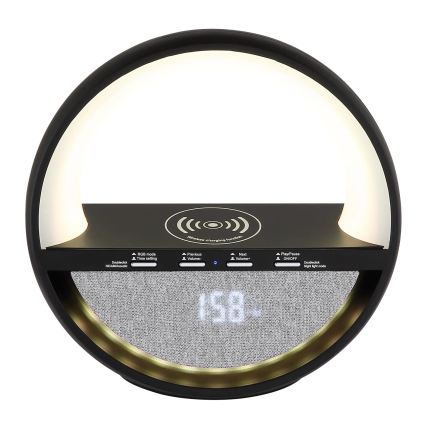 Globo - RGB-LED beröringsstyrd uppladdningsbar bordslampa med högtalare LED/3,5W/5V 1800 mAh
