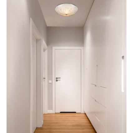 Globo 40402-2 - Takbelysning CALIMERO I 2xE27/60W/230V