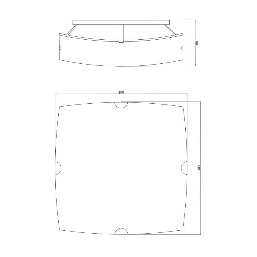 Globo 40403-3 - Takbelysning PARANJA 3xE27/60W/230V