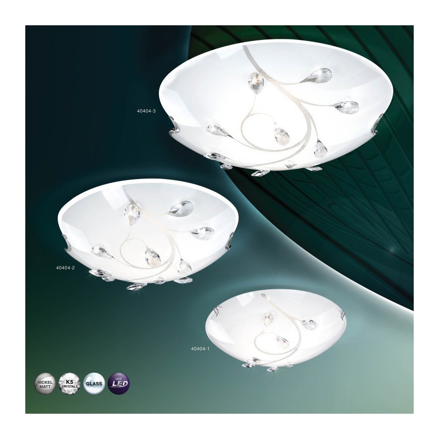 GLOBO 40404-3 - Takbelysning BURGUNDY 3xE27/40W/230V