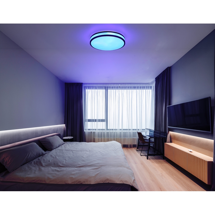 Globo - LED RGBW Dimbar taklampa LED/18W/230V 2700-6000K + fjärrkontroll