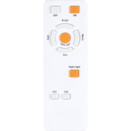 Globo - LED dimbar taklampa LED/30W/230V 3000-6500K + fjärrkontroll