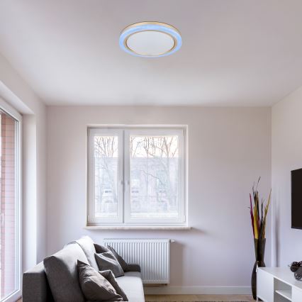 Globo - LED RGBW dimbar taklampa LED/20W/230V 2700-6500K + fjärrkontroll