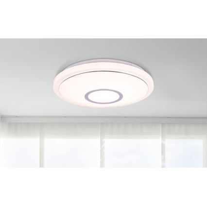 Globo - LED RGBW dimbar taklampa LED/16W/230V 2700-6500K WiFi Tuya + fjärrkontroll