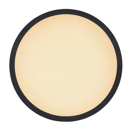 Globo - LED ljusreglerad taklampa till badrum LED/18W/230V diameter 29,4 cm IP44 svart