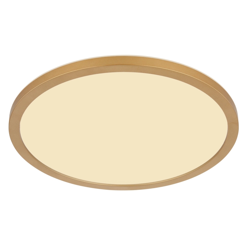 Globo - LED ljusreglerad taklampa till badrum LED/18W/230V 3000K IP44 diameter 29,4 cm mässing