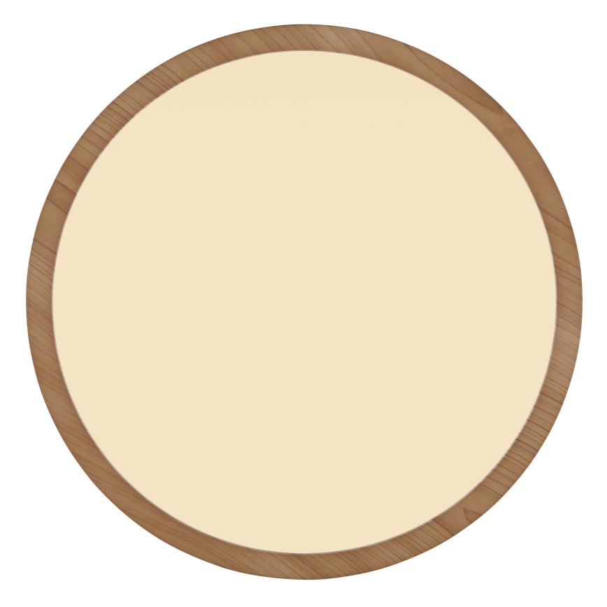 Globo - LED ljusreglerad taklampa till badrum LED/18W/230V diameter 29,4 cm IP44 brun