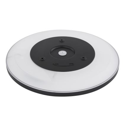 Globo - LED ljusreglerad taklampa till badrum LED/24W/230V diameter 42 cm IP44 svart