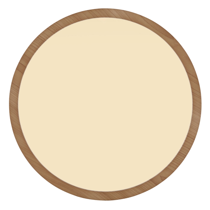 Globo - LED ljusreglerad taklampa till badrum LED/24W/230V diameter 42 cm IP44 brun