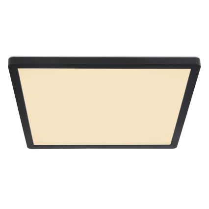 Globo - LED ljusreglerad taklampa till badrum LED/18W/230V 29,4x29,4 cm IP44 svart