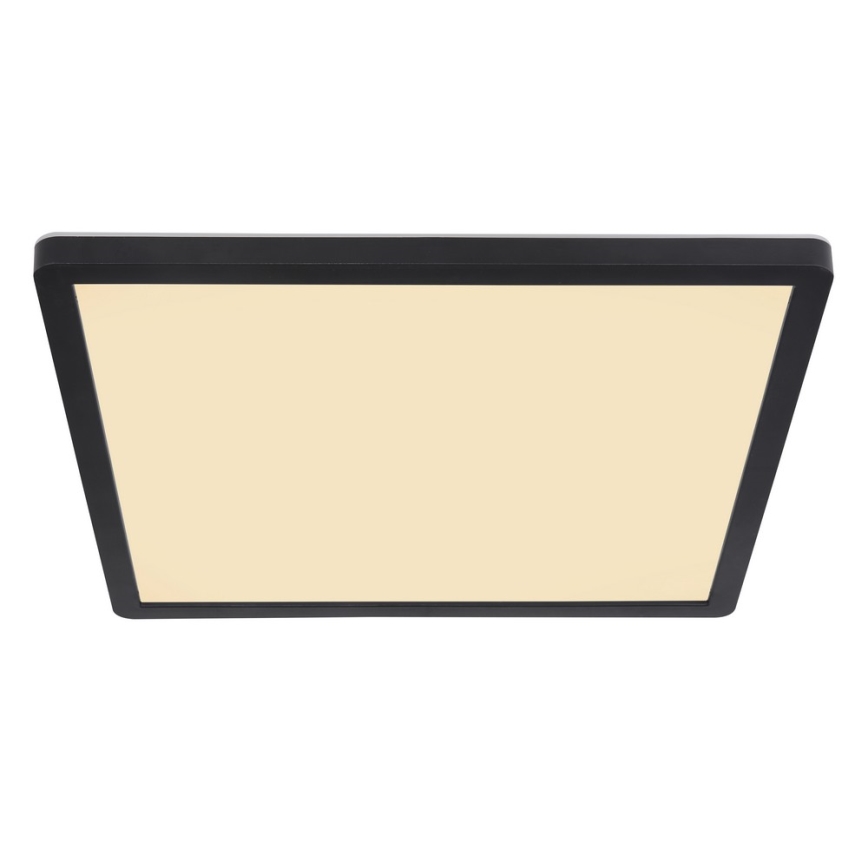 Globo - LED ljusreglerad taklampa till badrum LED/18W/230V 29,4x29,4 cm IP44 svart